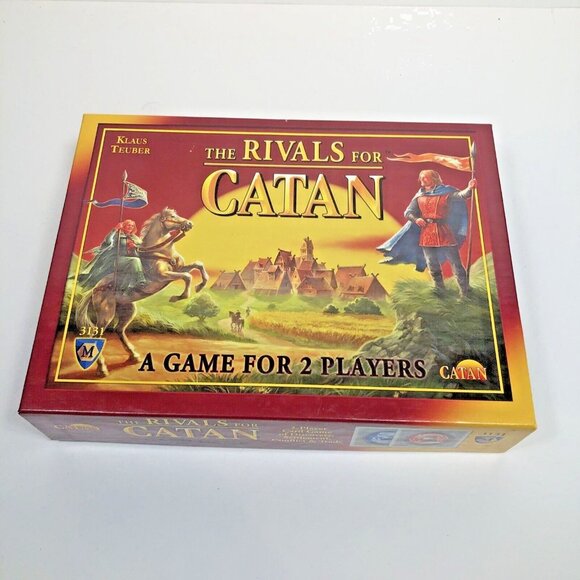 The Rivals For Catan Klaus Teuber Board Card Game 100% Complete #3131 - Picture 1 of 5